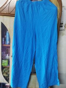 Rayon Plazo For Women 34waist Size