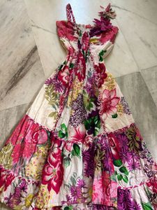 Floral Print Maxi Dress