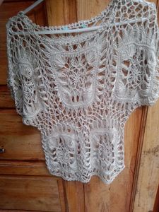 Crochet Knit Top