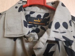 Floral Print Casual Shirt