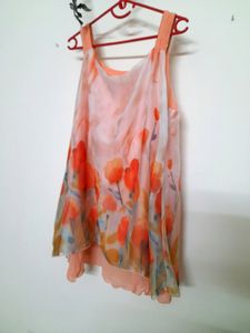 Colourful Top Sleeveless
