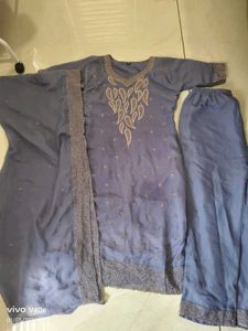 Elegant Embroidered Kurta Set