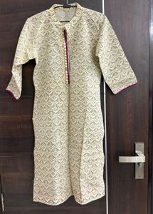Printed Straight Kurta