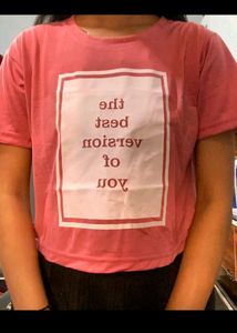 Set Of 4 Crop Tshirt For Women