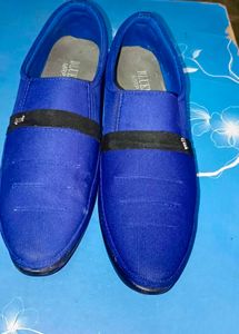 Blue Casual Shoes