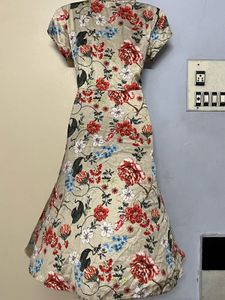 Pintrest Designer Floral Wrap Dress