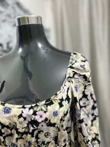 Floral Print Mini Dress