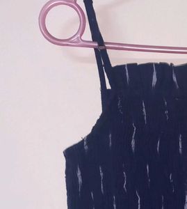 Ethnic Indigo Strap/ Sleeveless Top/ Tunic