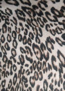 Leopard Print Cowl Neck Top /Midi