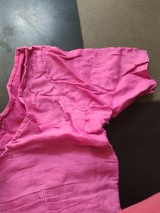 Cotton Saree With Blouse Size(34)