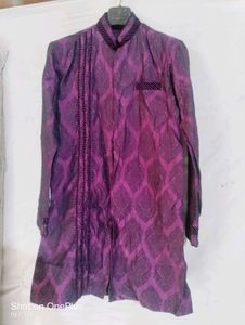 Men's Ethnic Wear Kurta(Purple)