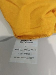 Mustard Yellow Zudio T-Shirt - Casual &amp; Comfy