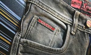 Gucci | Men Jeans , Dark Gray | Branded | Original Levis Gucci