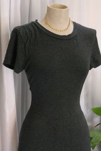 Causual Grey Maxi Dress