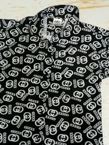 Zara Gucci Print Shirt
