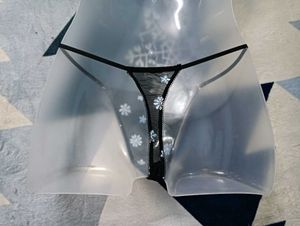 Floral Mesh Thong🖤hot