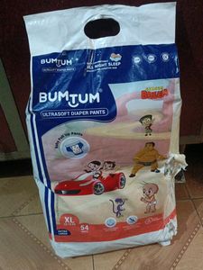 Baby Diapers With 50 Pants.