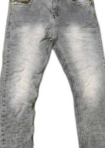 Gray Denim Jeans