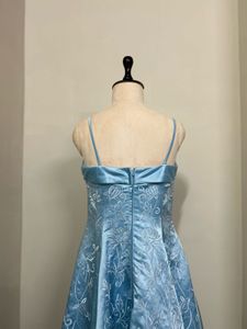 Elegant Blue Ethnic Gown