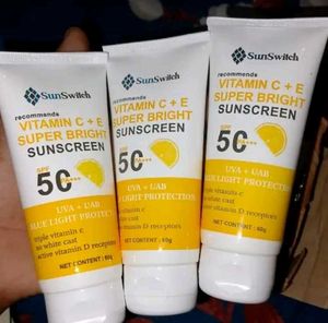 SunSwitch SPF 50 Sunscreen