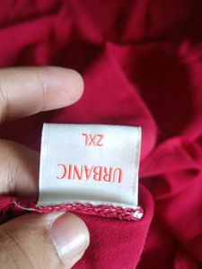 Red Women Top Xxl