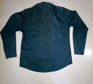 Green Patterned Shirt