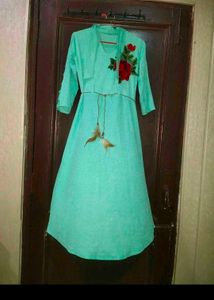 Women Long 1 Piece Birthday Dress