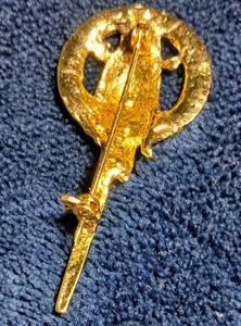 GoT Hand of the King Gold Tone Brooc