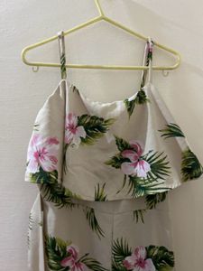 Floral Print Jumpsuit