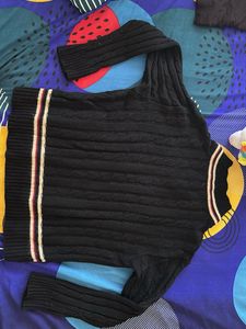 Striped Knit Sweater