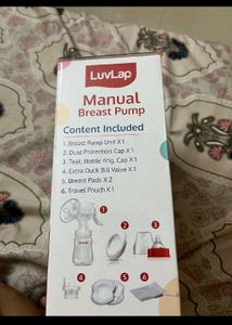 LuvLap Manual Breast Pump