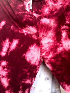 Tye Dye Night Suit Capri