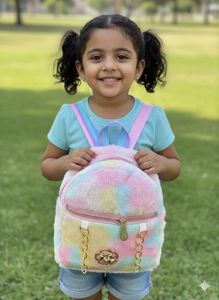 Pastel Tie-Dye Mini Backpack