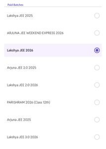 Lakshya JEE 2026