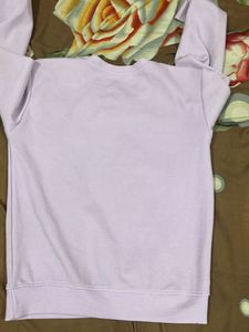 Lilac Happiness Sweatshirt