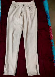 Off-White Zipper Detail jeans Pants