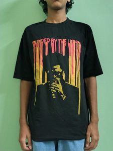 Graphic Print Black T-shirt