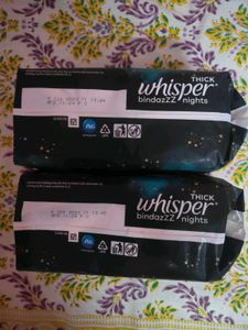Whisper XXXL Sanitary Pads Brand New