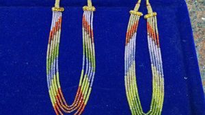 Multi-Strand Beaded Necklace