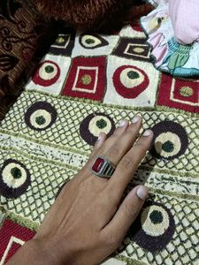 Red Stone Ring