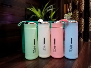 Glass Bottle With Silicone Cover 400ml