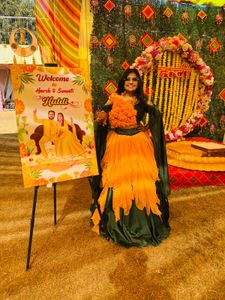 Bride Haldi Dress