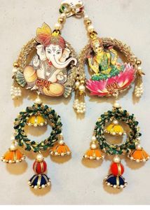 20 Pcs. of Handmade Multicolor Round Gota Rings