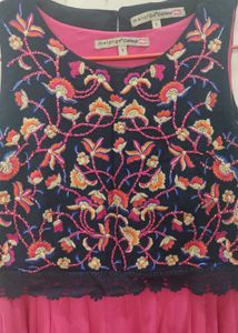 Flared Gown Dress