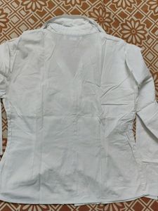 White Formal Shirt For Women