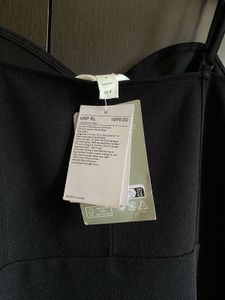 ✨ H&amp;M Bustier Black Bodycon Dress