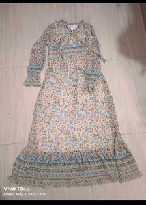 Floral Print Maxi Dress