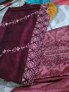 Elegant Embroidered Kurta Set