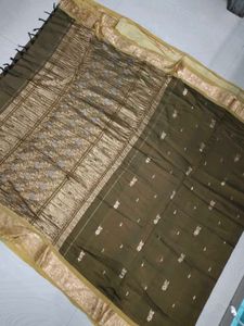 Cotton Silk Pure Gadwal Saree
