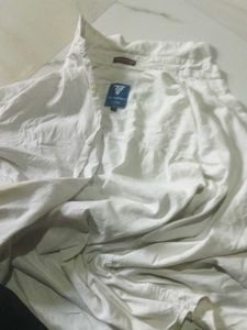 Teamspirit White Button-Down Shirt - L